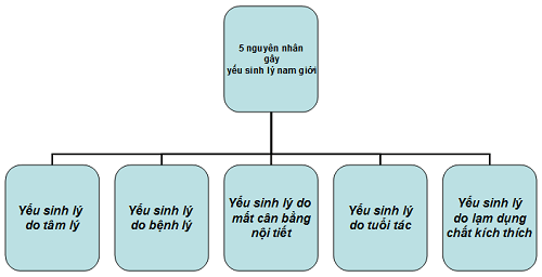 5 nguyên nhân chính gây yếu sinh lý nam